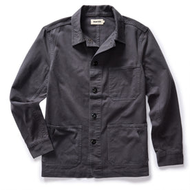 The Ojai Jacket in Organic Charcoal Foundation Twill - featured image
