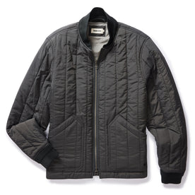 The Able Jacket in Faded Black Quilted Nylon - featured image