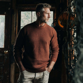 The Headland Sweater in Spiced Rum - featured image