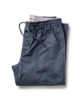 folded flatlay of The Breakwater Pant in Dark Navy Ripstop, Bottoms by Taylor Stitch
