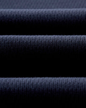 material shot of The Organic Cotton Short Sleeve Crew in Dark Navy Waffle, Knits by Taylor Stitch