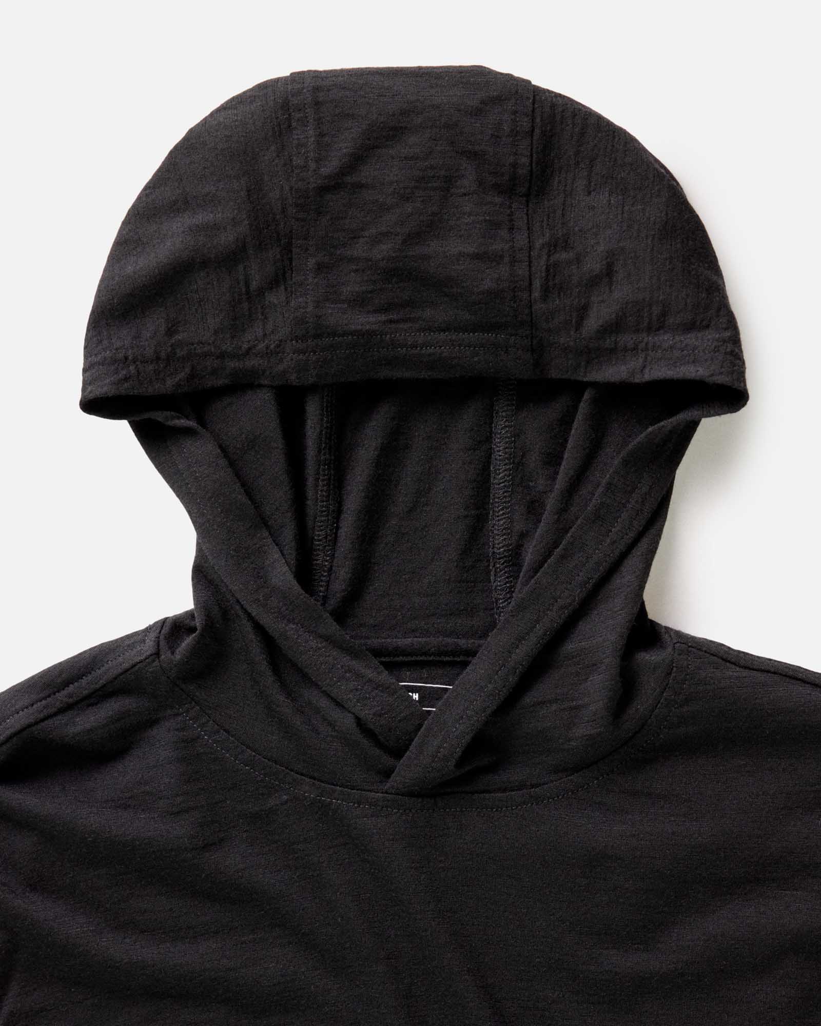 The Ridgeline Merino Hoodie in Coal: Alternate Image 3, Knits by Taylor Stitch