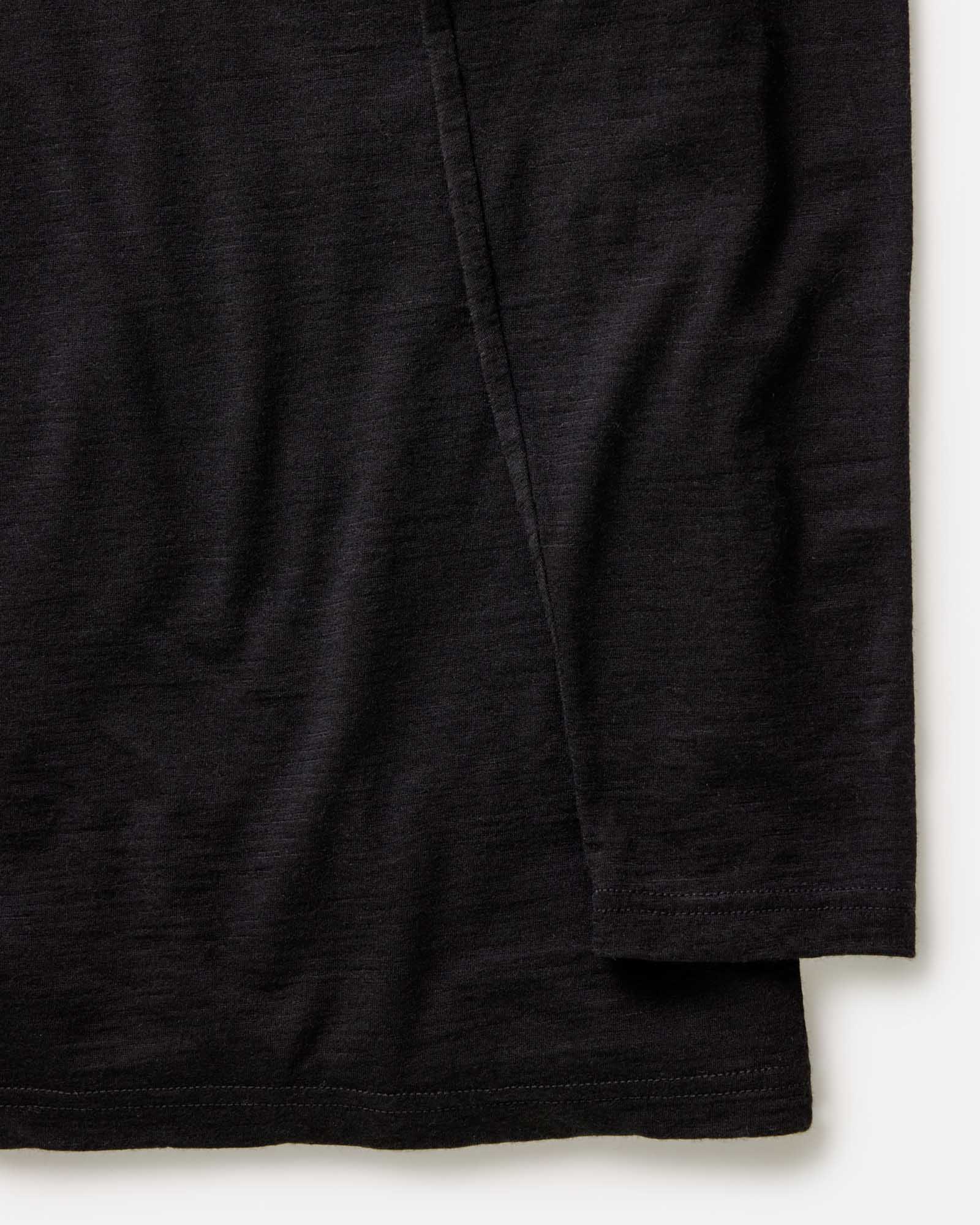 The Ridgeline Merino Hoodie in Coal: Alternate Image 4, Knits by Taylor Stitch