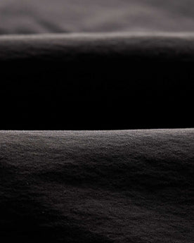 material shot of the fabric on The Ridgeline Short in Coal, Bottoms by Taylor Stitch