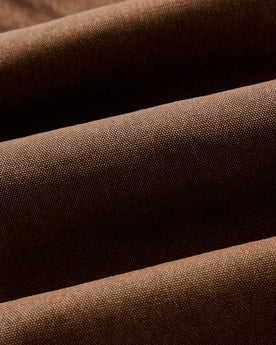 material shot of the fabric on The Chore Pant in Aged Penny Chipped Canvas, Bottoms by Taylor Stitch