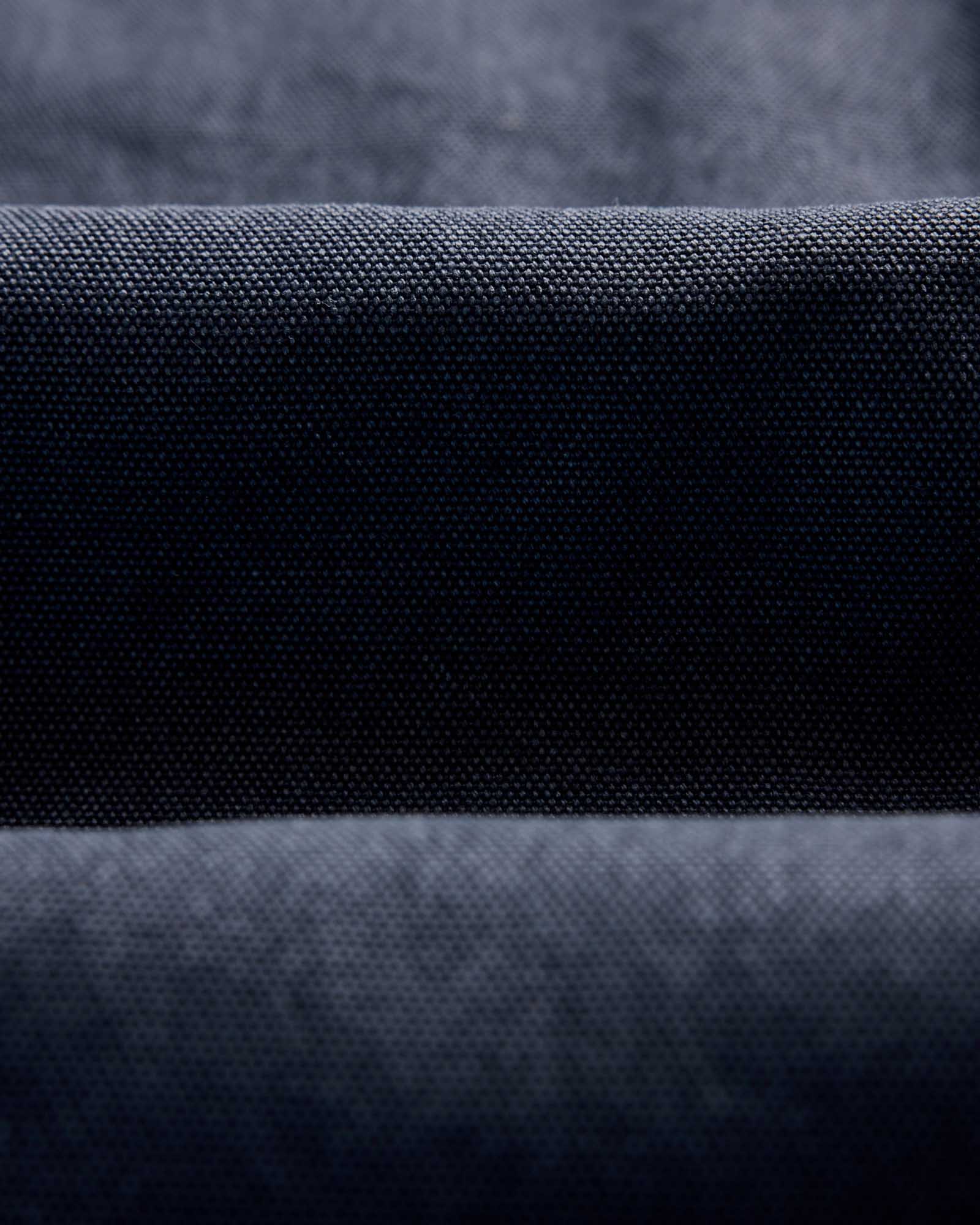 material shot of the fabric on The Shop Shirt in Navy Chipped Canvas, Wovens by Taylor Stitch