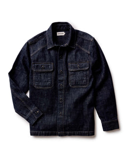 The Shop Shirt in Rinsed Indigo Selvedge - image 1