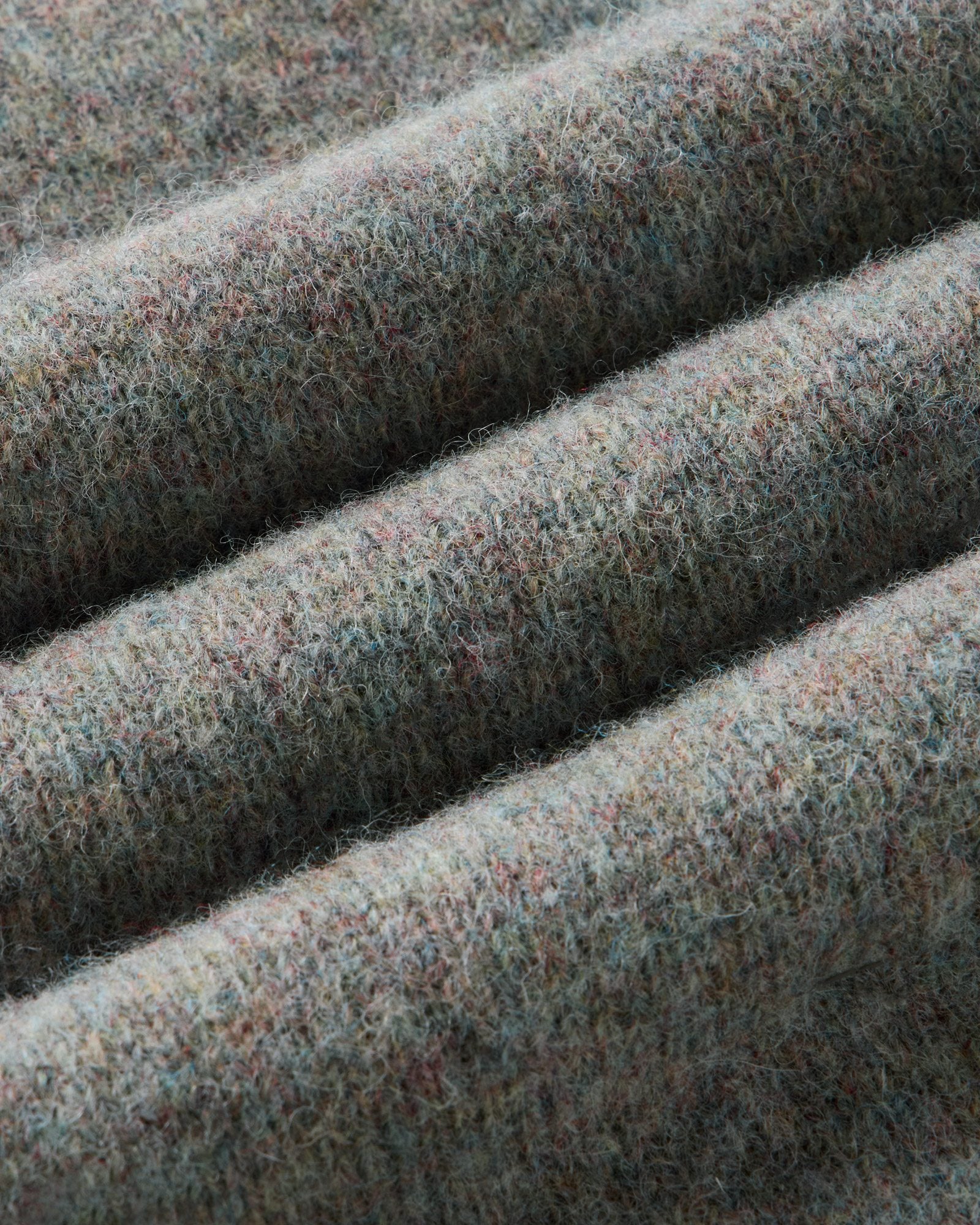 material shot of the fabric on The Eastmoor Sweater in Glen Wool, Knits by Taylor Stitch