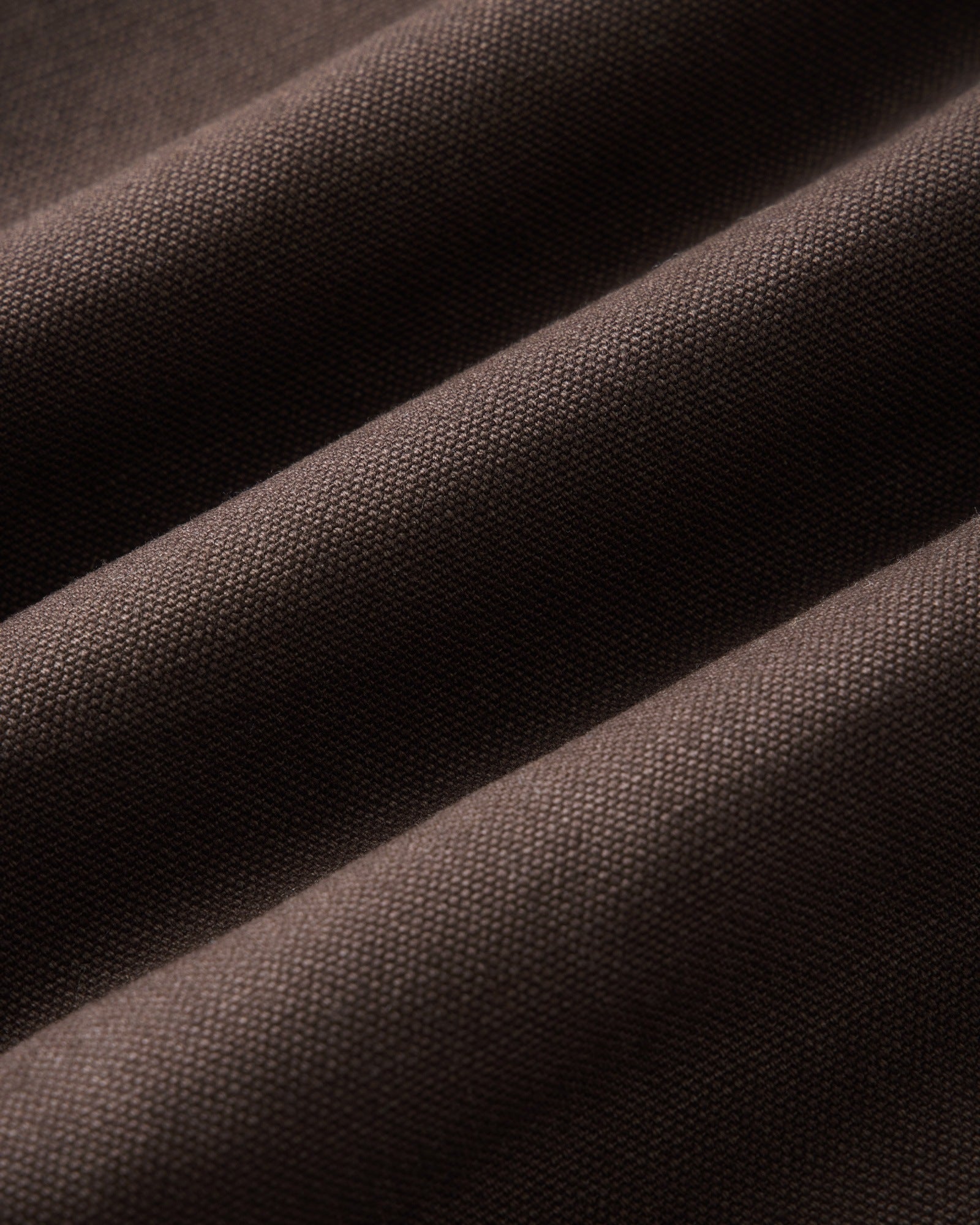 material shot of the fabric on The Good Acre Chore Pant in Coffee Canvas, Bottoms by Taylor Stitch