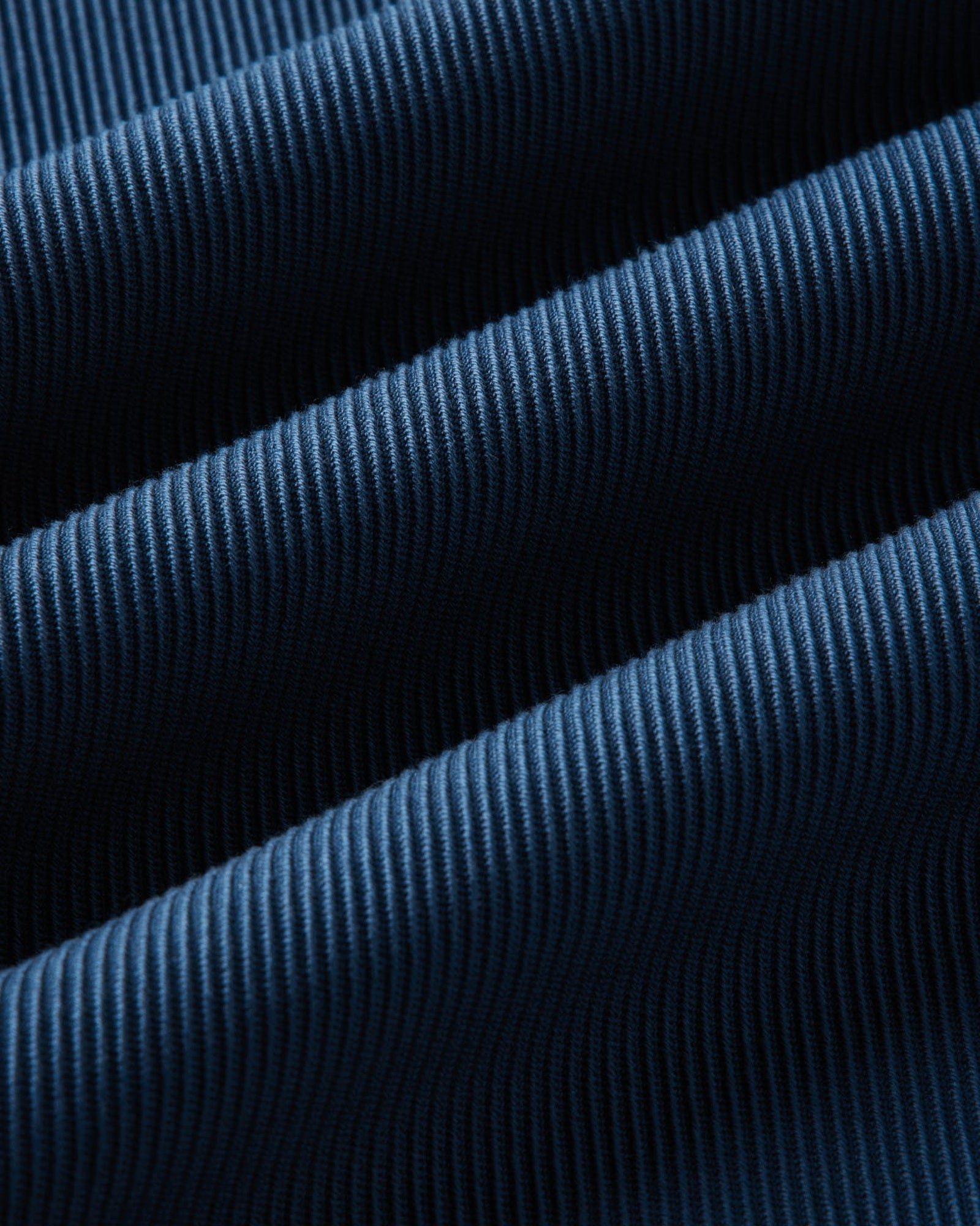 material shot of the fabric on The Ledge Shirt in Atlantic Twill, Wovens by Taylor Stitch
