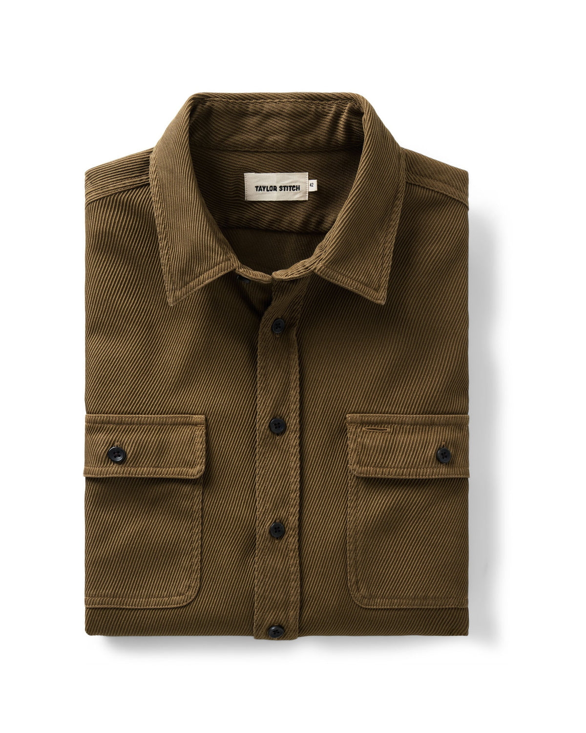 The Ledge Shirt in Bay Leaf Twill