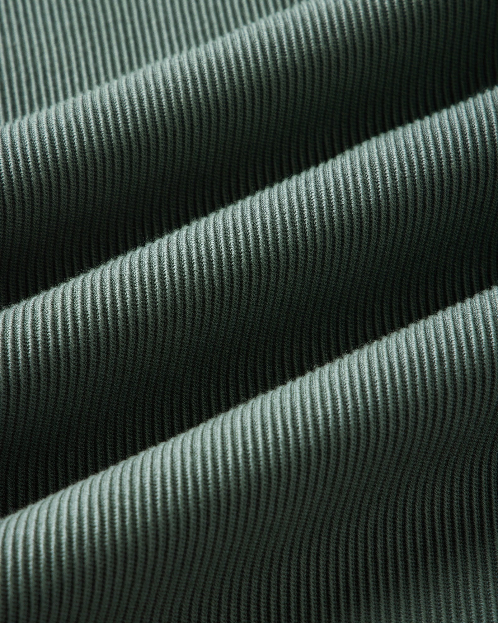 material shot of the fabric on The Ledge Shirt in Deep Sea Twill, Wovens by Taylor Stitch