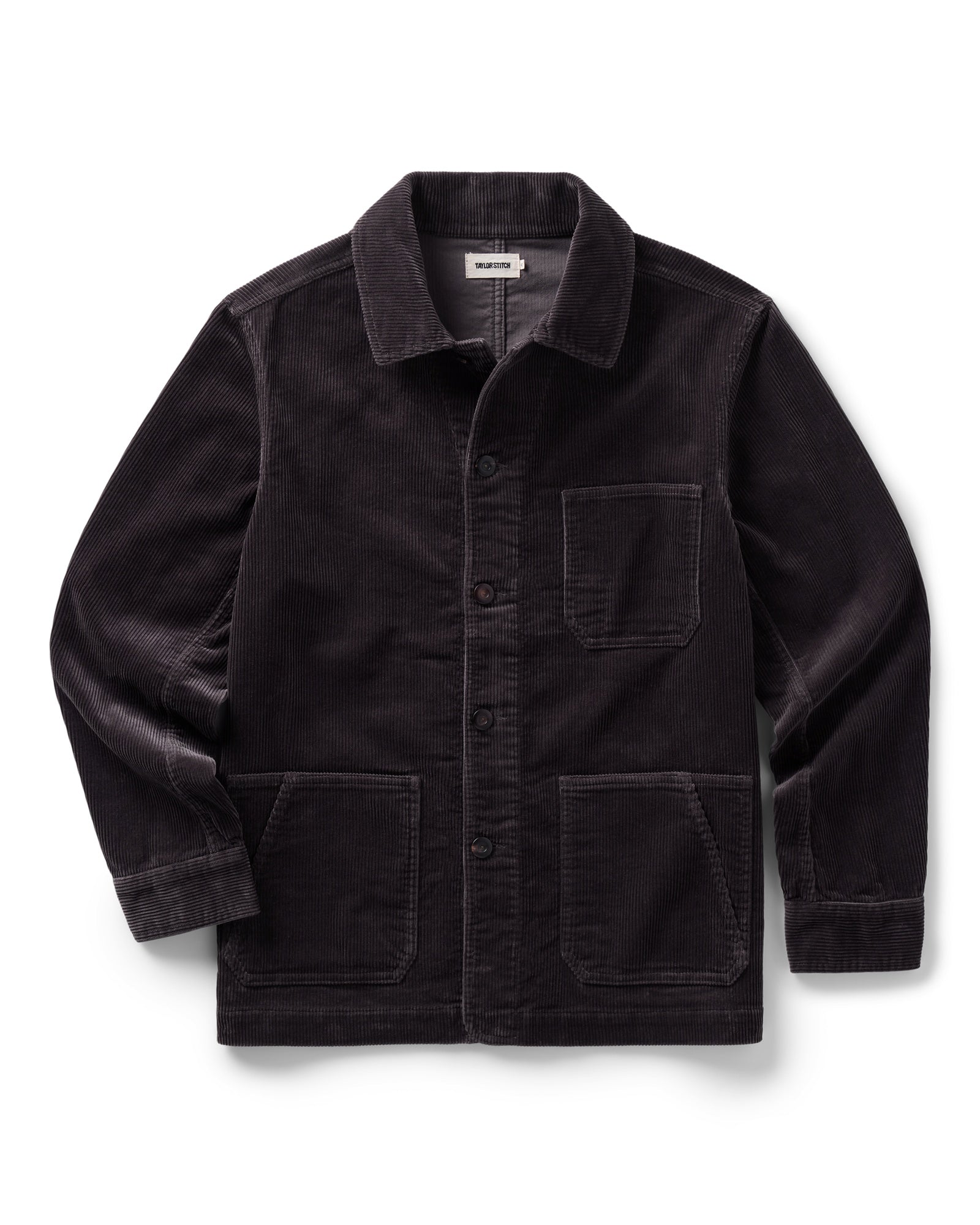 flatlay of The Ojai Jacket in Soil Corduroy, Outerwear by Taylor Stitch