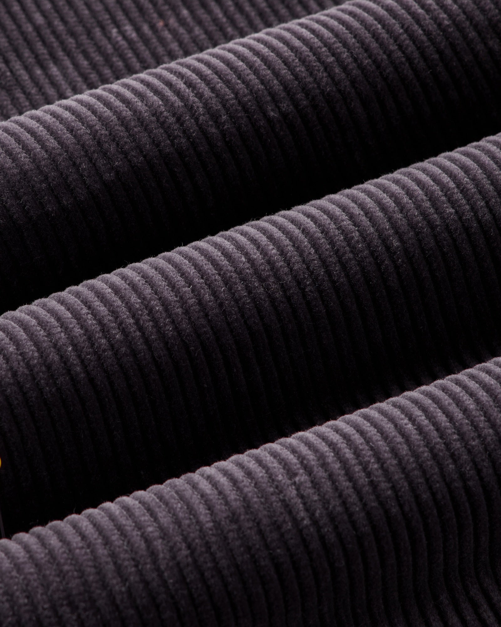 material shot of the fabric on The Ojai Jacket in Soil Corduroy, Outerwear by Taylor Stitch