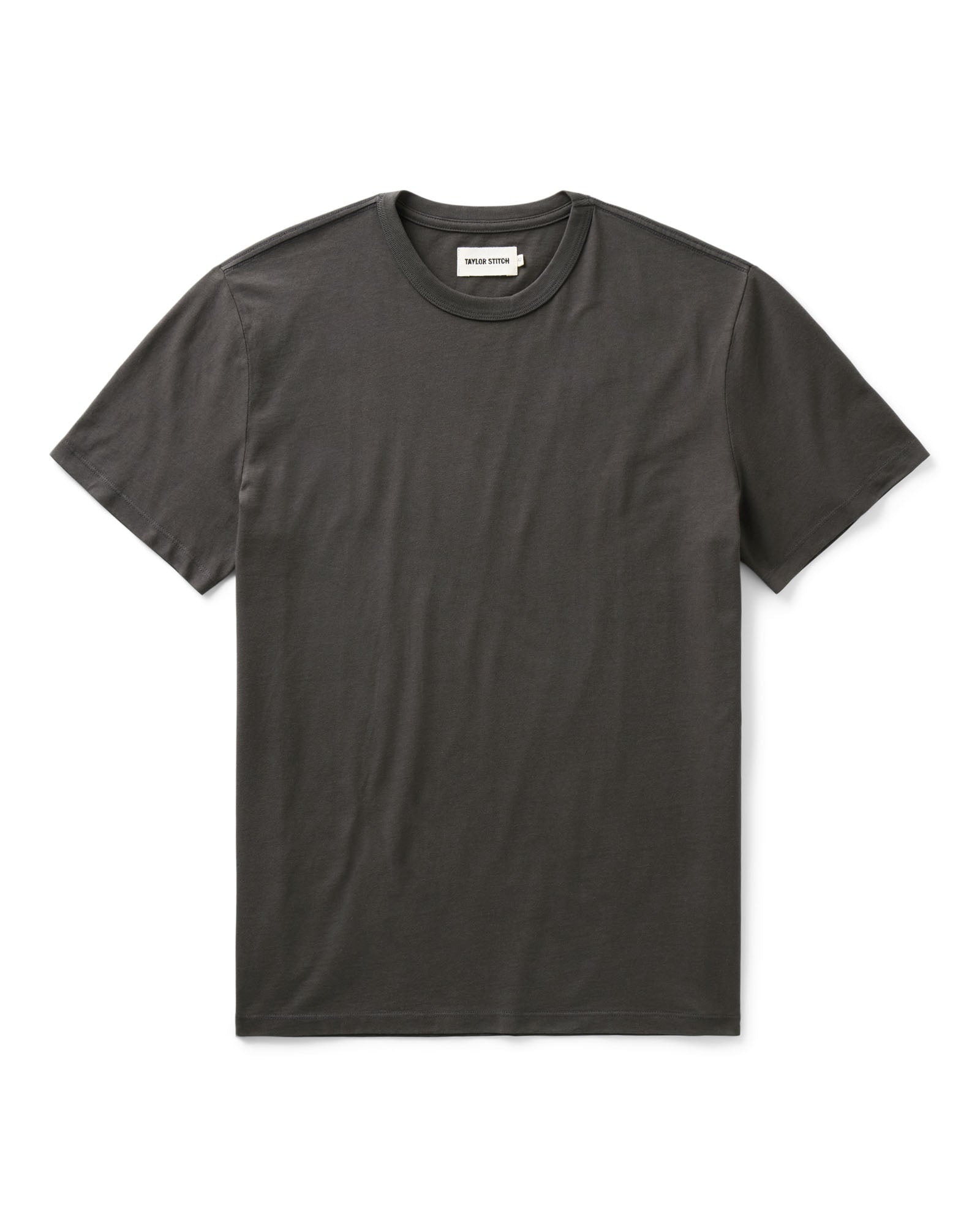 flatlay of The Regenerative Cotton Tee in Soil, Knits by Taylor Stitch