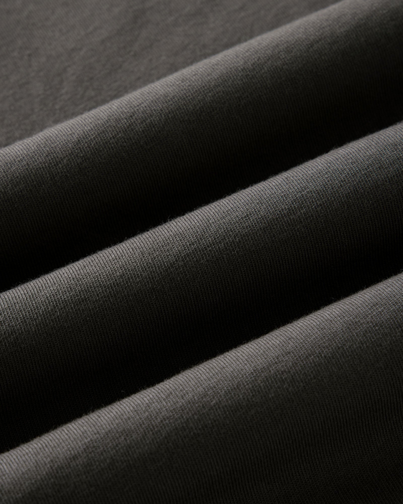 material shot of the fabric on The Regenerative Cotton Tee in Soil, Knits by Taylor Stitch