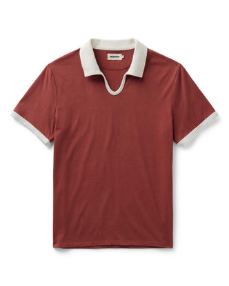 flatlay of The Ripper Polo in Canyon