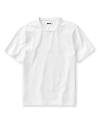 flatlay of The Organic Cotton Shop Tee in White