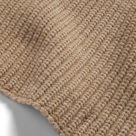 material shot of The Fisherman Scarf in Camel