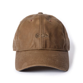 The Ball Cap in Dark Khaki Waxed Canvas - featured image