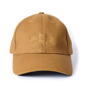 flatlay of The Ball Cap in Tobacco Canvas