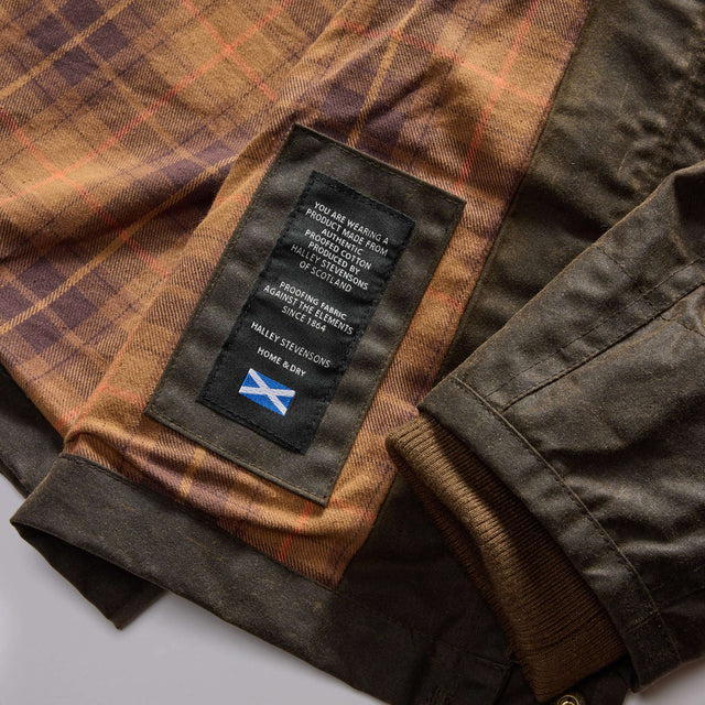 The Clutch Jacket in Soil Waxed Canvas Taylor Stitch