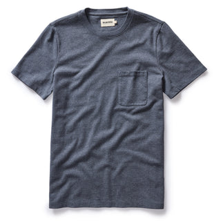 The Heavy Bag Tee in Faded Blue