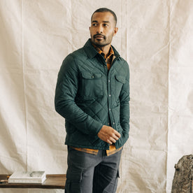 The Miller Shirt Jacket in Conifer - featured image
