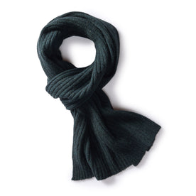 The Rib Scarf in Dark Spruce - featured image