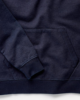 The Apres Hoodie in Rinsed Indigo Terry: Alternate Image 6, Knits by Taylor Stitch