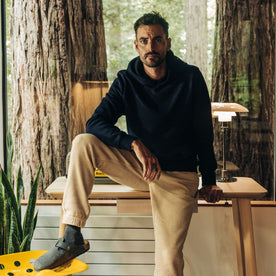 The Apres Hoodie in Indigo Terry - featured image