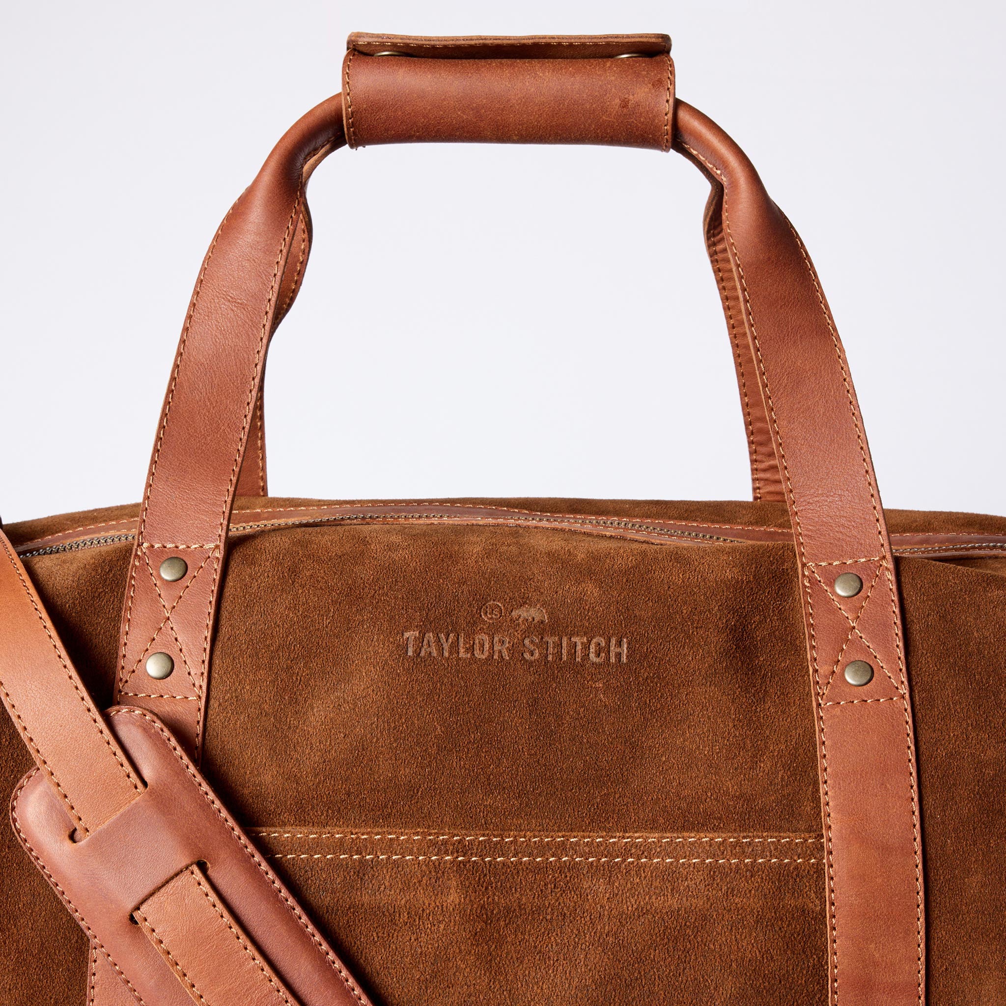 WL Boot Stitch Brown Duffle Bag main image 0