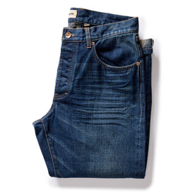 The Democratic Brushed Back Jean in Collins Resin Wash Selvage Denim - featured image