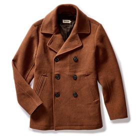 The Mariner Coat in Tarnished Copper Wool - featured image