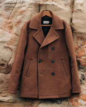 The Mariner Coat in Tarnished Copper Wool: Alternate Image 5, Outerwear by Taylor Stitch