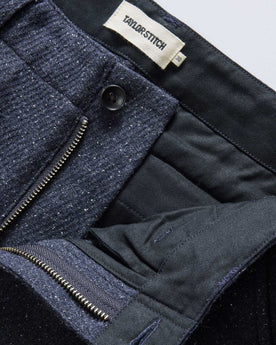 The Carnegie Pant in Navy Nep Wool: Alternate Image 6, Bottoms by Taylor Stitch
