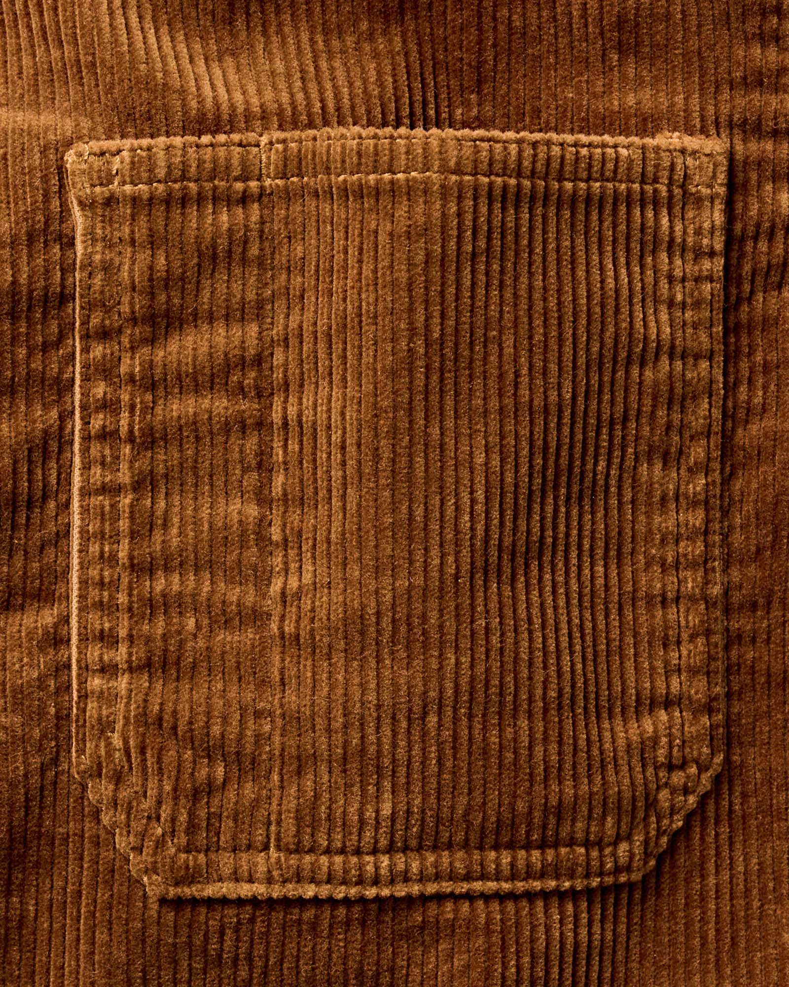 folded flatlay of the inside of The Ojai Jacket in Bourbon Corduroy, Outerwear by Taylor Stitch