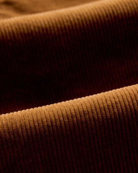 flatlay of the back of The Ojai Jacket in Bourbon Corduroy, Outerwear by Taylor Stitch
