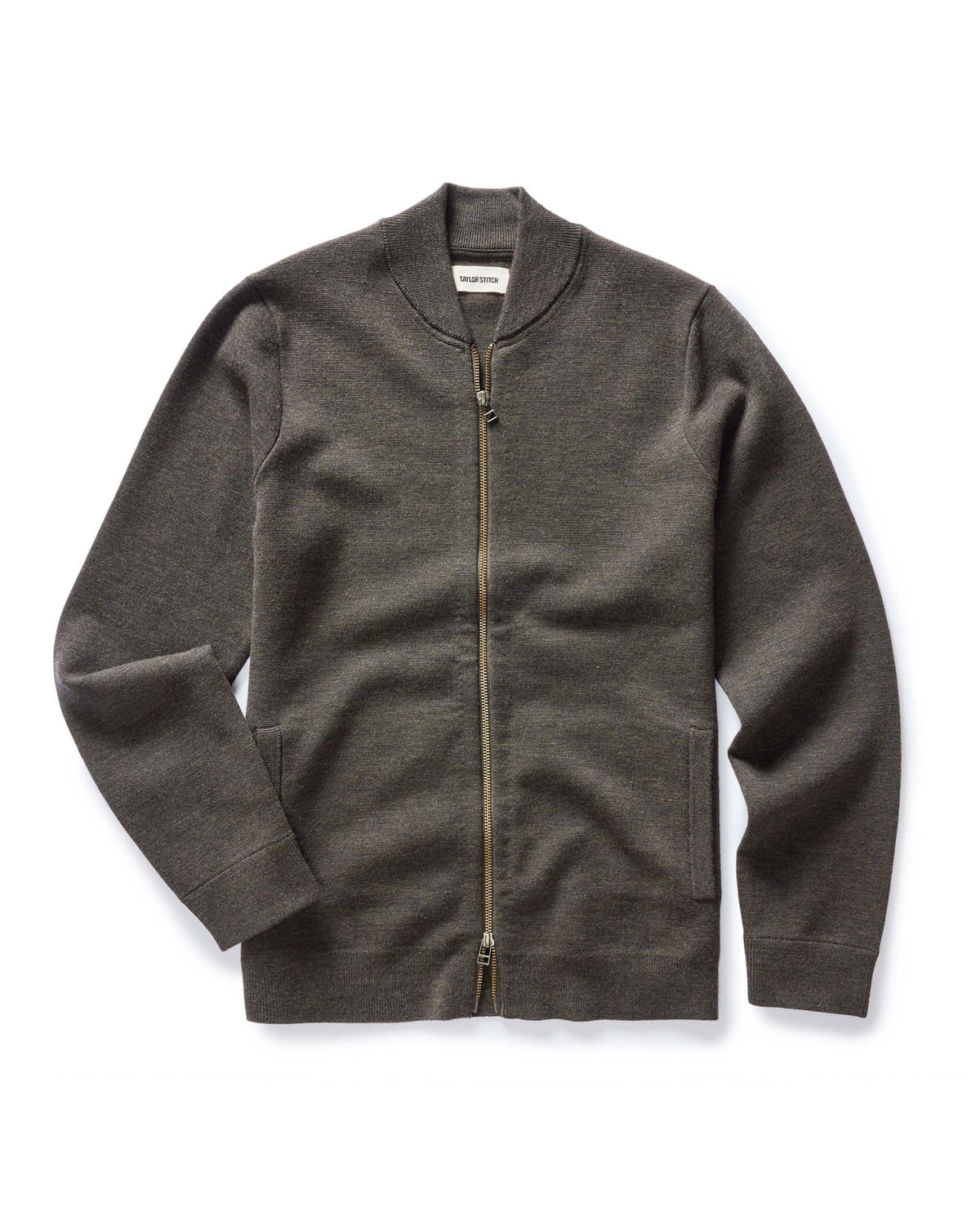 The Portola Bomber in Heather Loden Merino