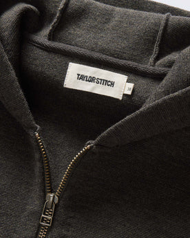 The Portola Hoodie in Heather Loden Merino: Alternate Image 5, Knits by Taylor Stitch