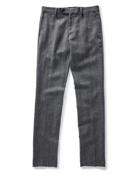 The Stevens Trouser in Slate Herringbone Wool: Alternate Image 4, Bottoms by Taylor Stitch