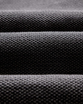 material shot of the fabric on The Apres Robe in Charcoal Sashiko, Accessories by Taylor Stitch