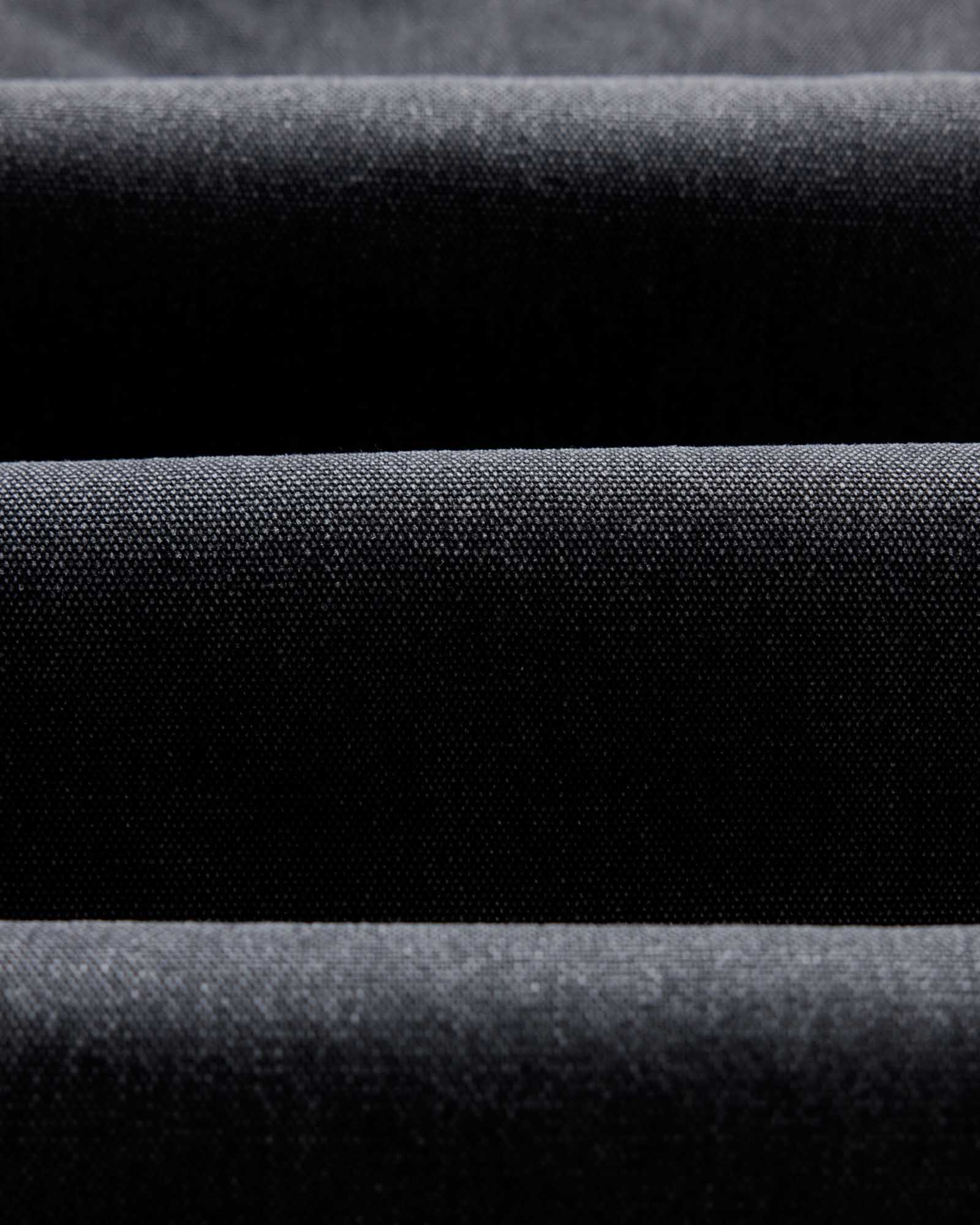 folded flatlay of the back of The Camp Pant in Coal Chipped Canvas, Bottoms by Taylor Stitch