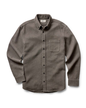 flatlay of The Jack in Fatigue Olive Waffle, Wovens by Taylor Stitch