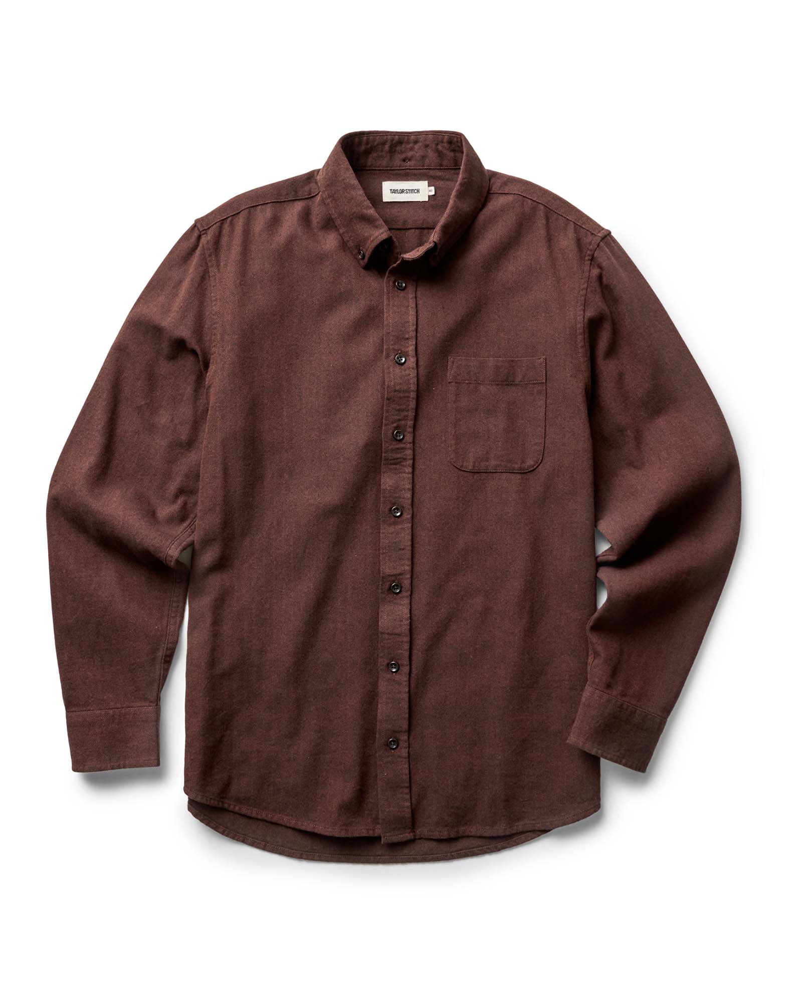 flatlay of The Jack in Ginger Herringbone, Wovens by Taylor Stitch