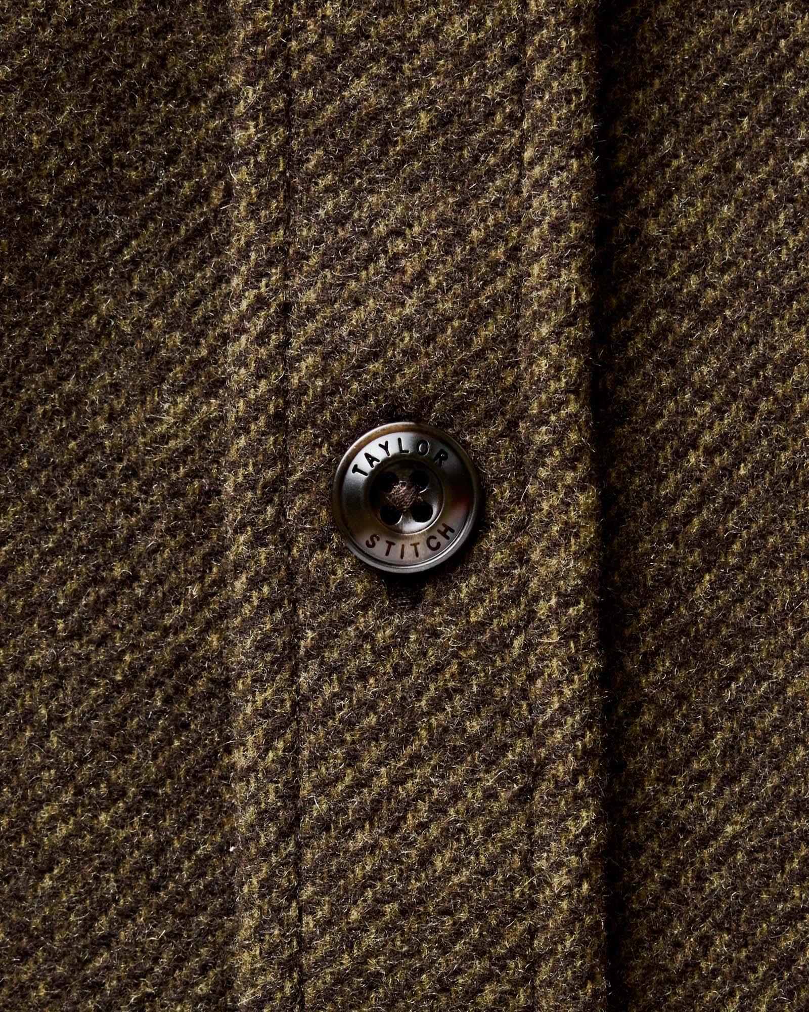 material shot of The Maritime Shirt Jacket in Ranger Twill Wool, Outerwear by Taylor Stitch