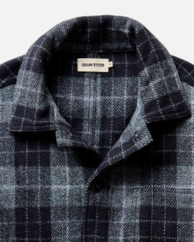 The Ojai Jacket in Midnight Tartan Harris Tweed Wool: Alternate Image 3, Outerwear by Taylor Stitch