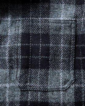 The Ojai Jacket in Midnight Tartan Harris Tweed Wool: Alternate Image 4, Outerwear by Taylor Stitch