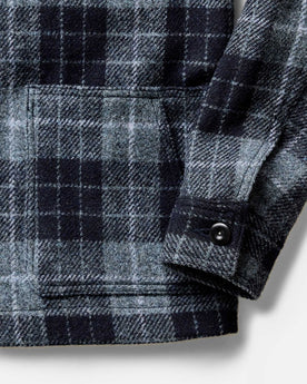 The Ojai Jacket in Midnight Tartan Harris Tweed Wool: Alternate Image 5, Outerwear by Taylor Stitch