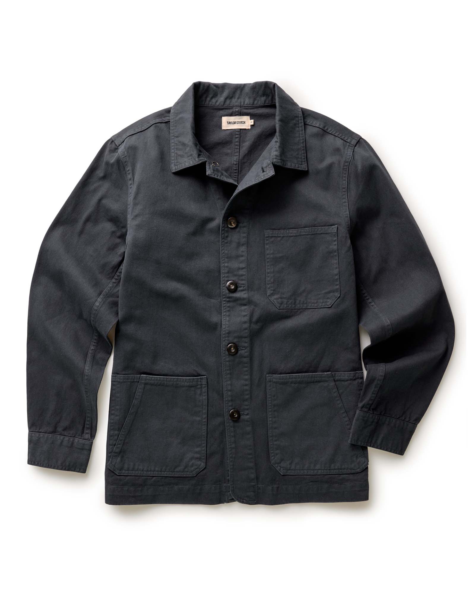 The Ojai Jacket in Organic Navy Foundation Twill - S - 38 - Taylor Stitch The Ojai Jacket in Organic Navy Foundation Twill - S - 38 - Taylor Stitch